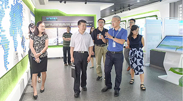 国家调研组莅临腾博官网调研企业立异生长情形