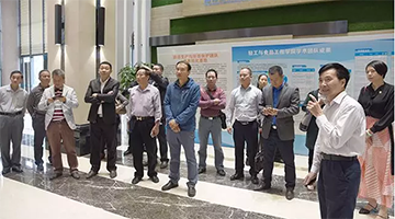 南宁市西乡塘区工商业团结会机关党委考察组莅临腾博官网考察党建事情