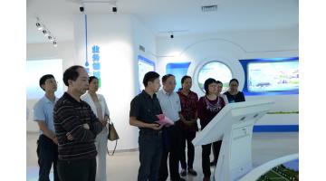 广西腾博官网研究生团结作育基地树模建设项目互查组莅临公司调研