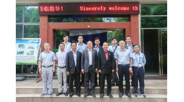 东友邦家科技主管部分官员莅临公司考察会见