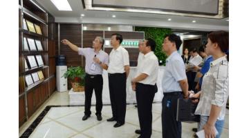 广西政协重点提案督办调研组一行莅临腾博官网调研