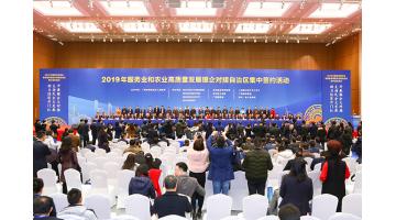 王双飞董事长在2019年服务业和农业高质量生长银企对接自治区集中签约运动上作交流讲话