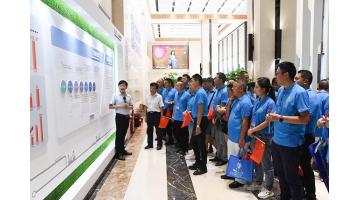 四川省民营企业家赴腾博官网交流学习