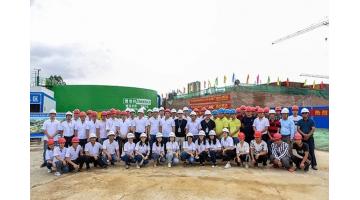 南宁市西明江污水处置惩罚厂顺遂完成通水试运行