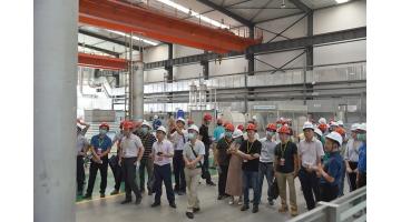 广西高条理专家国情区情专题研修班莅临腾博官网开展现场教学