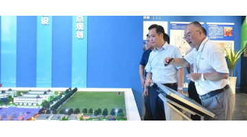 北海市副市长孙环志一行莅临北部湾外貌处置惩罚中心考察