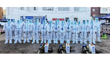 科丽特：助力内蒙古疫情防控，，，，，，，筑牢“环卫防地”