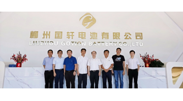 腾博官网首创人王双飞院士团队走进柳州国轩调研